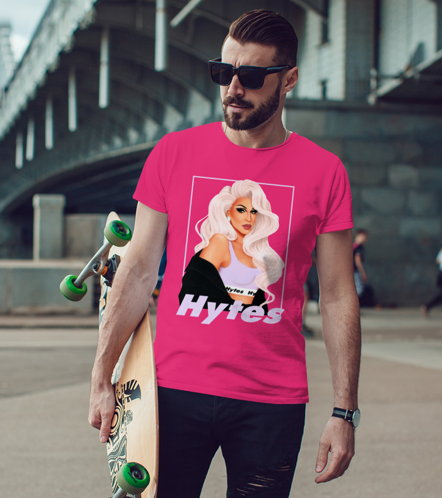 Hytes Brooke Lynn Hytes Glamorous Pink T-Shirt