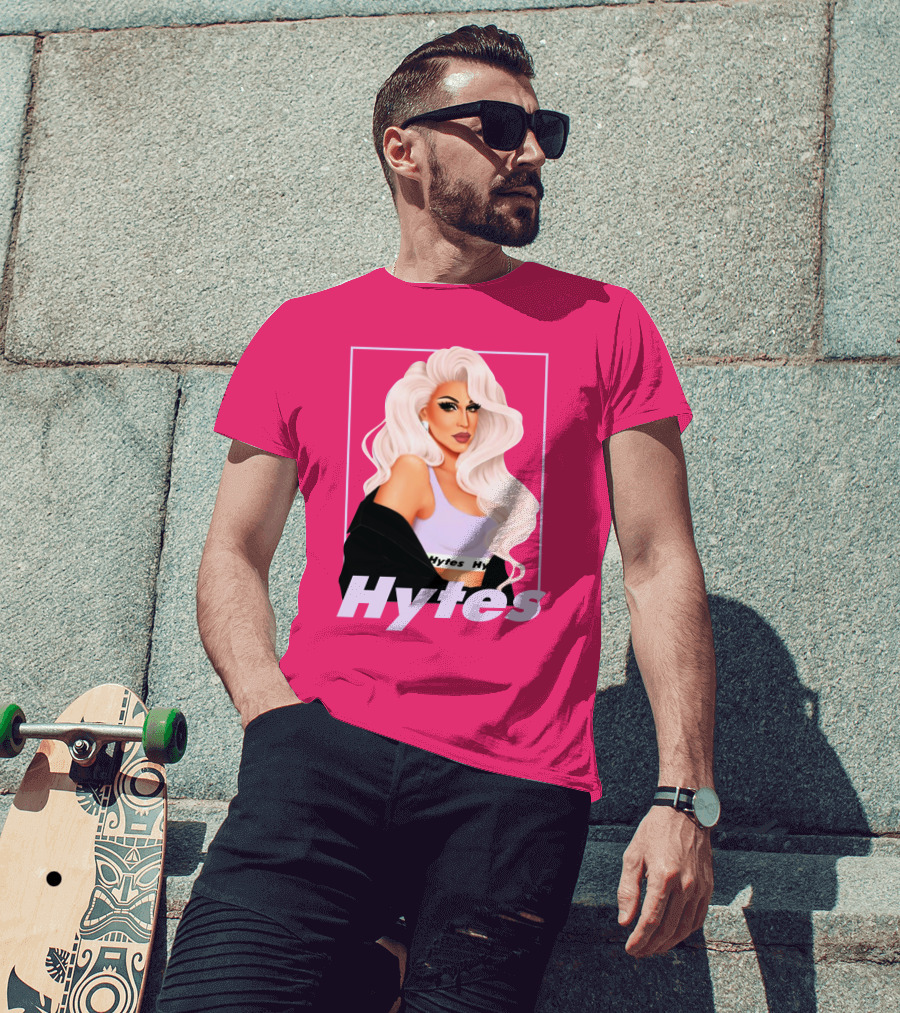 Hytes Brooke Lynn Hytes Glamorous Pink T-Shirt