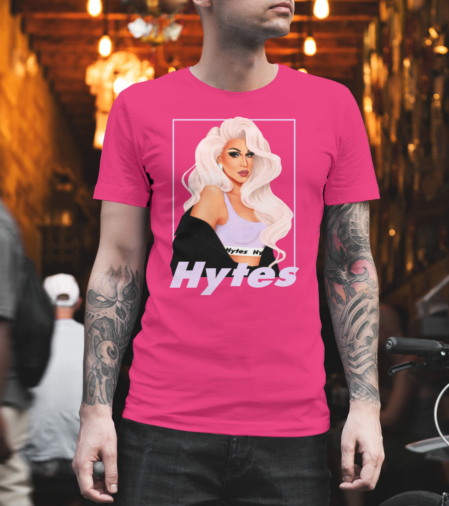 Hytes Brooke Lynn Hytes Glamorous Pink T-Shirt