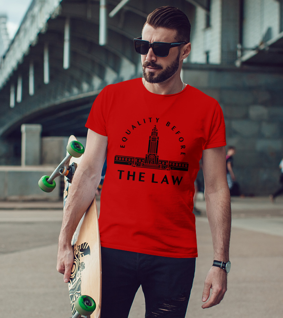 Adam Morfeld Merch Equality Before The Law Senator Megan Hunt Nebraska Capitol T-Shirt