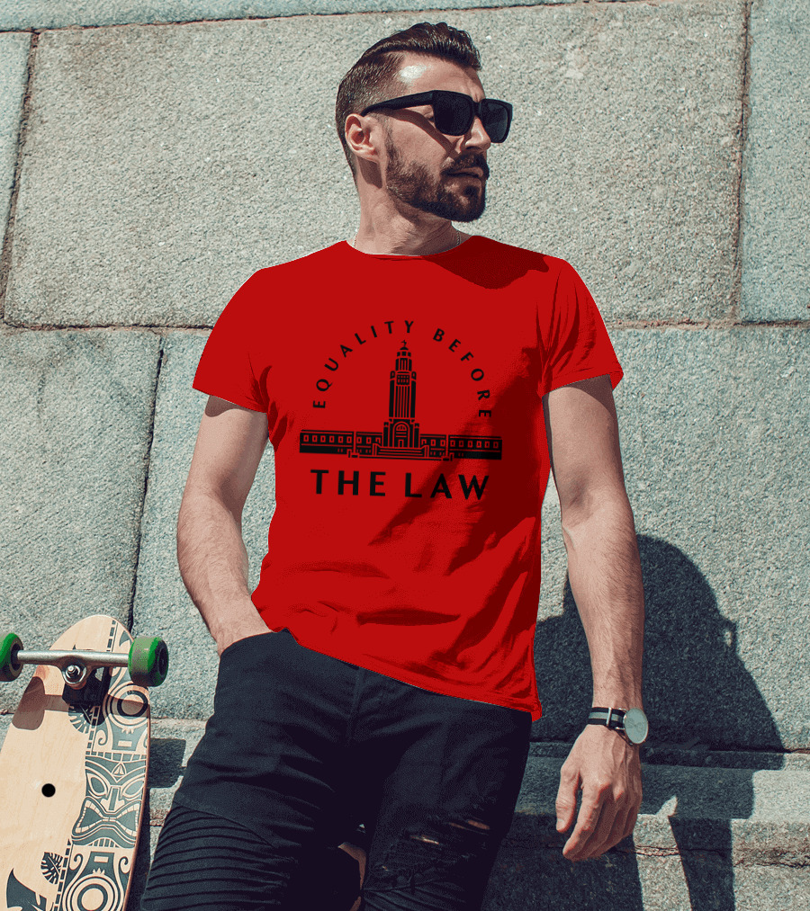 Adam Morfeld Merch Equality Before The Law Senator Megan Hunt Nebraska Capitol T-Shirt