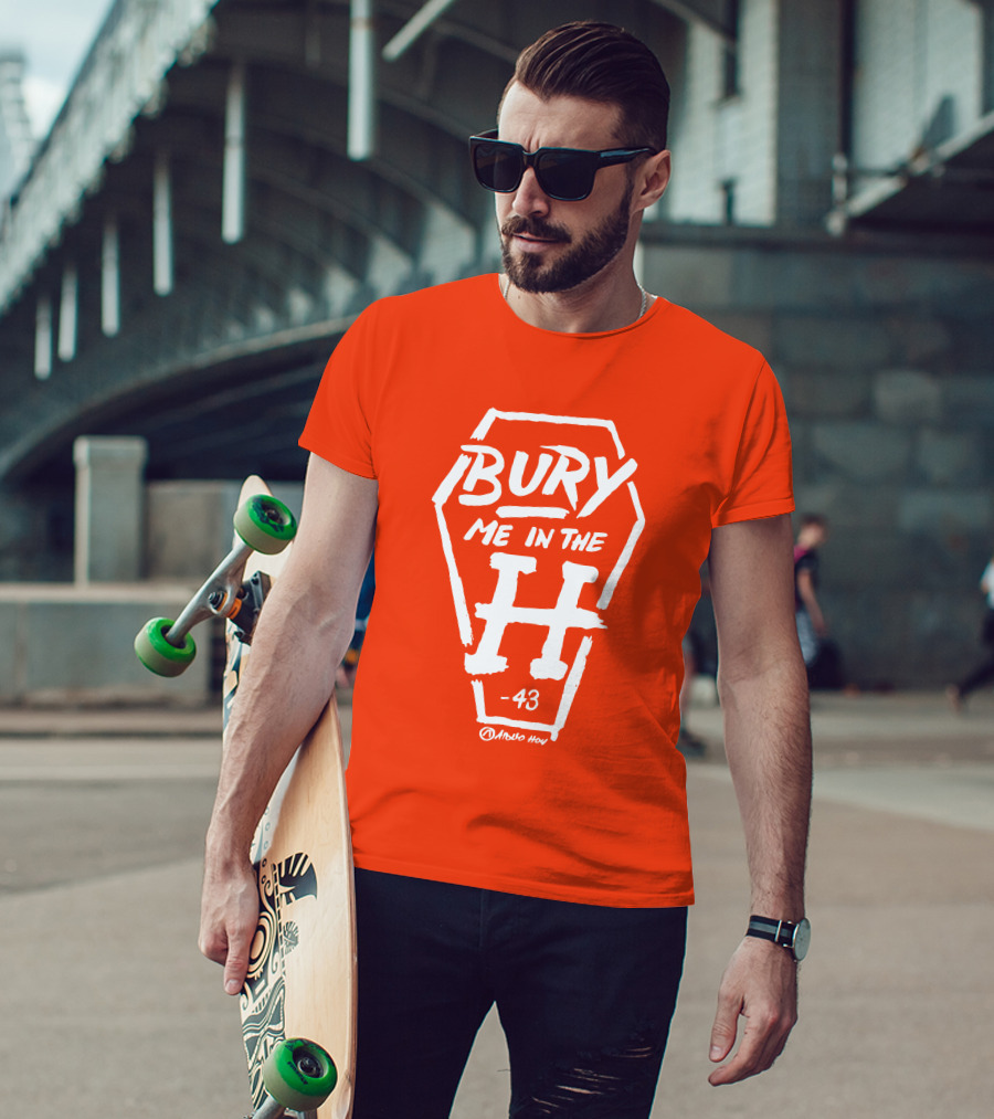 Bury Me In The H Coffin 43 Apollohou Apollo Media T-Shirt