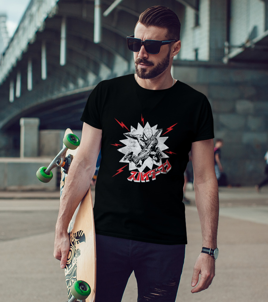 Marvel Japanese Spider-Man Premium T-Shirt