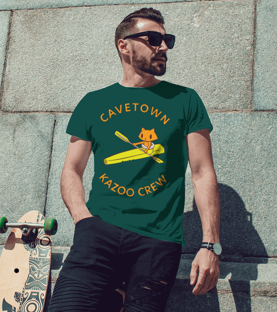 Cavetown Kazoo Crew Cat In Canoe T-Shirt