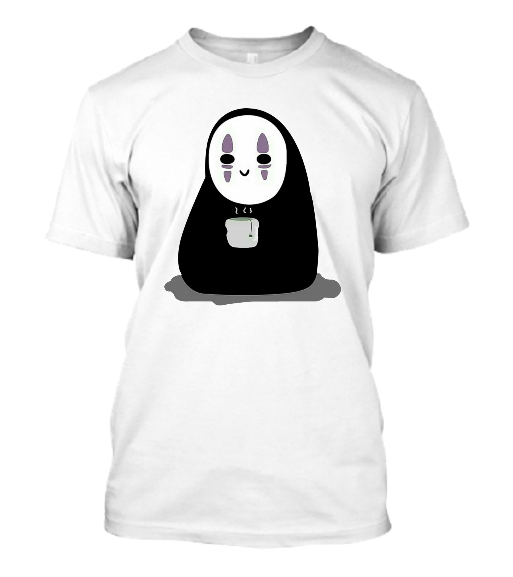 Spirited Away No-Face Holding Tea Cup T-Shirt