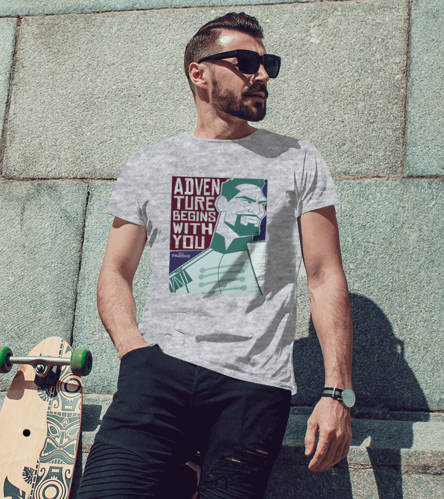 Disney Frozen 2 Adventure Begins With You Matthias T-Shirt