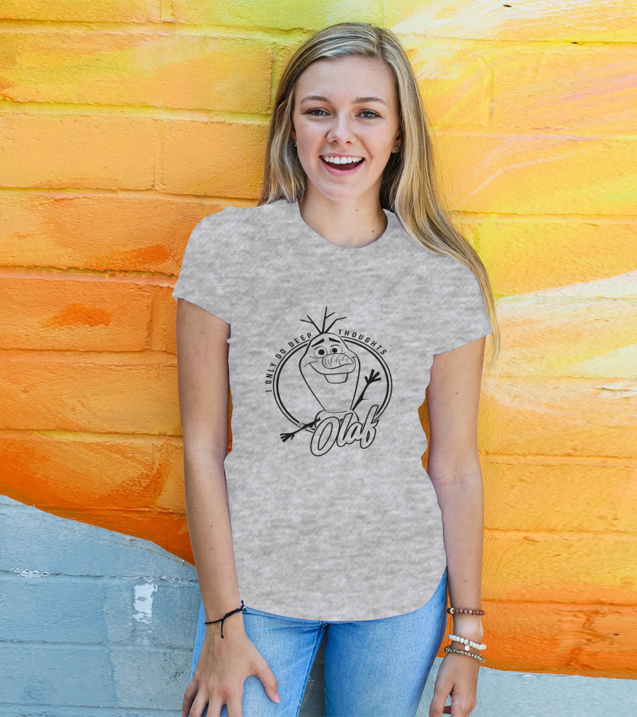 Frozen 2 Olaf I Only Do Deep Thoughts T-Shirt