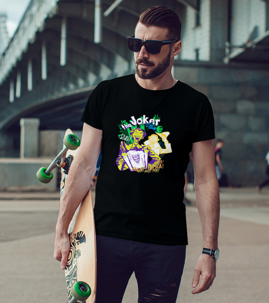 The Joker It's All A Joke Ha Ha Ha T-Shirt
