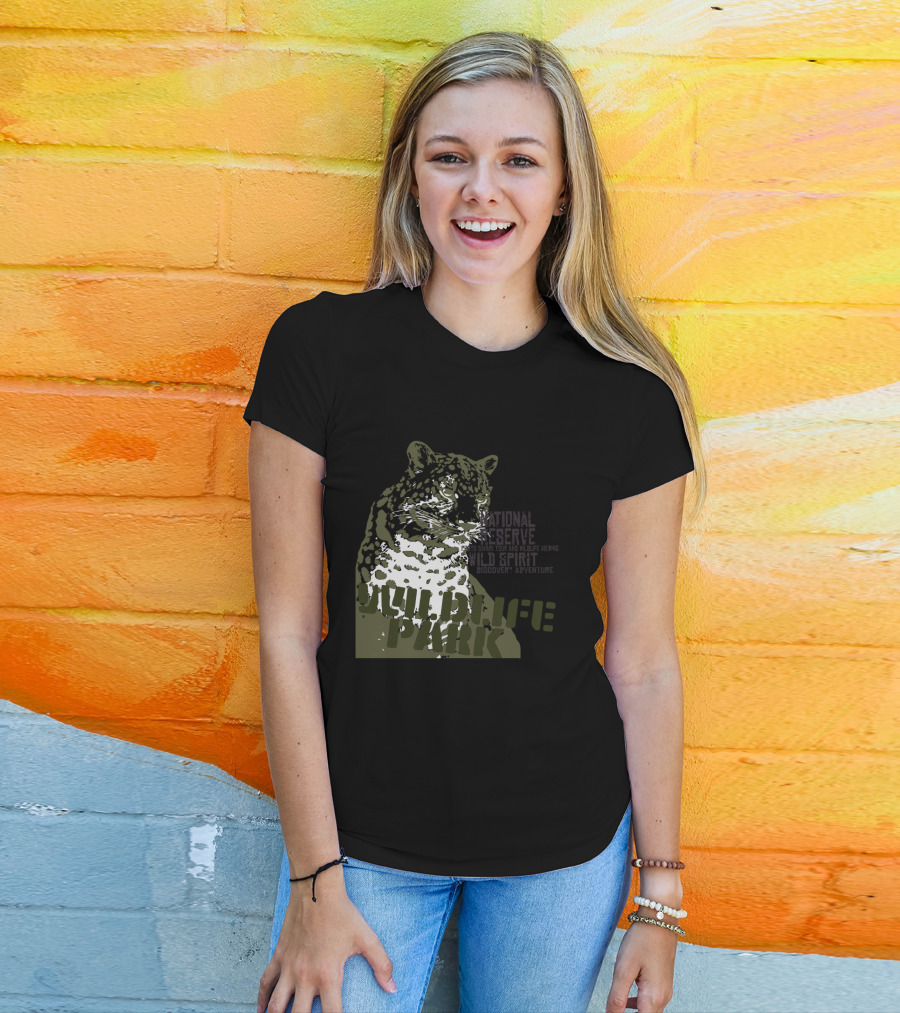 Wildlife Park National Reserve Wild Spirit Discover Adventure T-Shirt