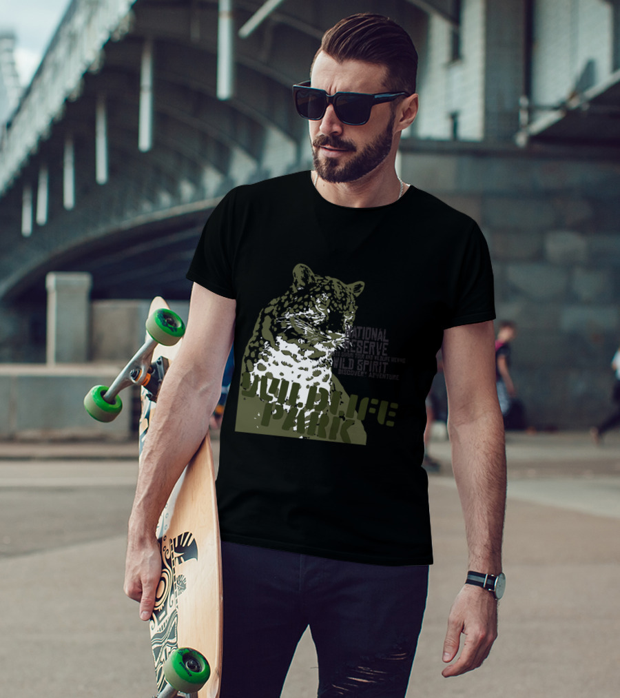 Wildlife Park National Reserve Wild Spirit Discover Adventure T-Shirt