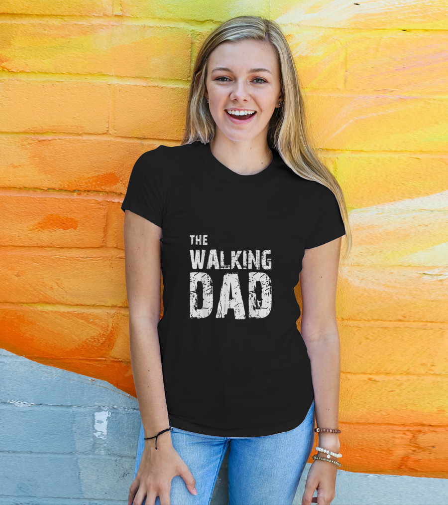 The Walking Dad Zombie Series T-Shirt
