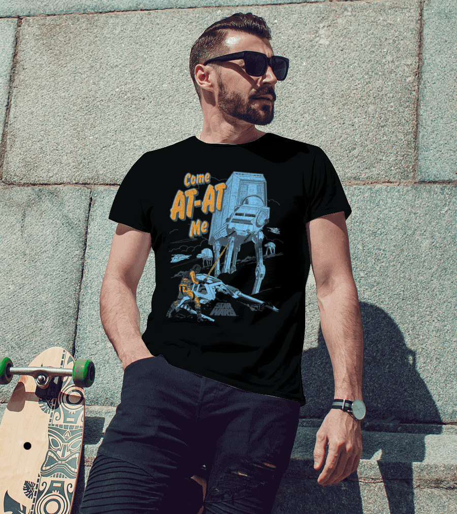 Come AT-AT Me Star Wars The Empire Strikes Back Battle Scene T-Shirt