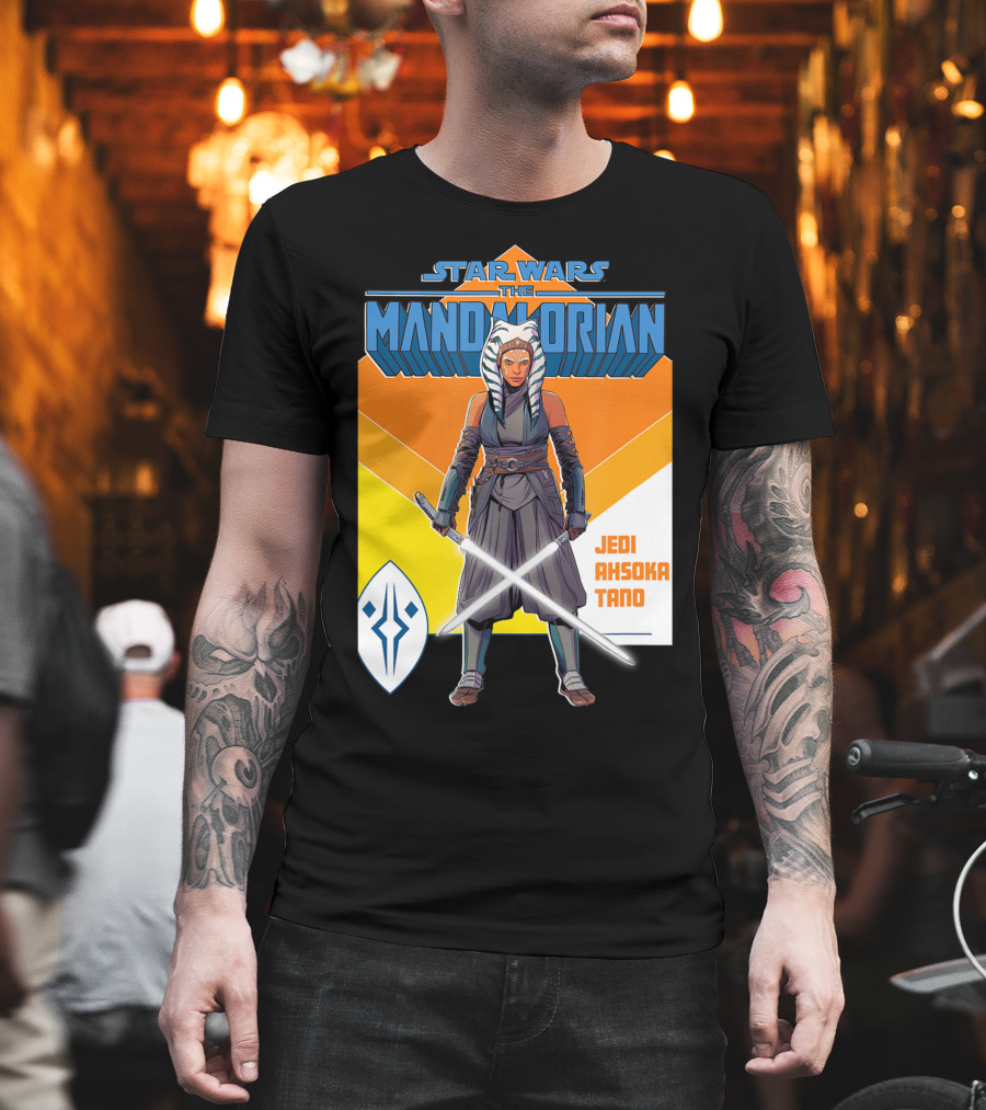Star Wars The Mandalorian Jedi Ahsoka Tano Lightsaber T-Shirt