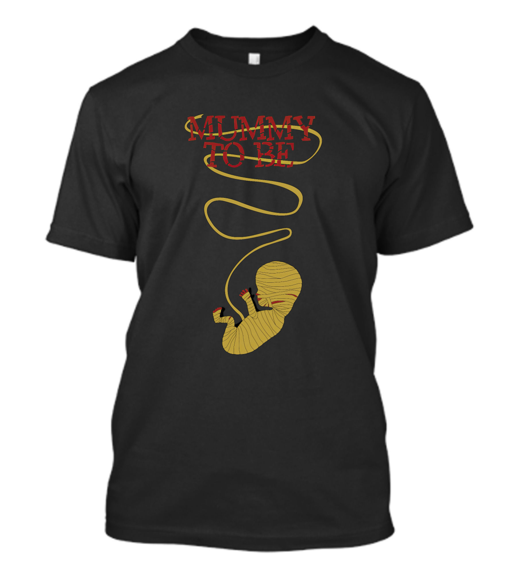 Mummy To Be Halloween Pregnancy Announcement T-Shirt