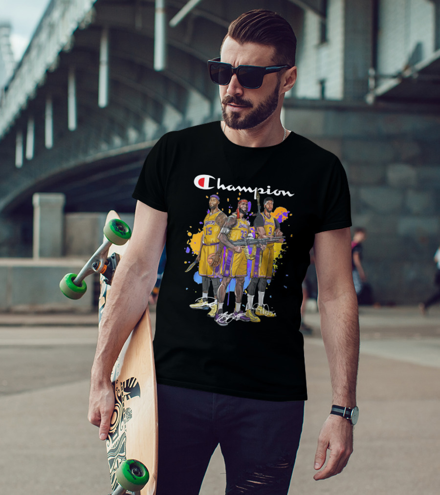 Champion Lakers Basketball Legends T-Shirt
