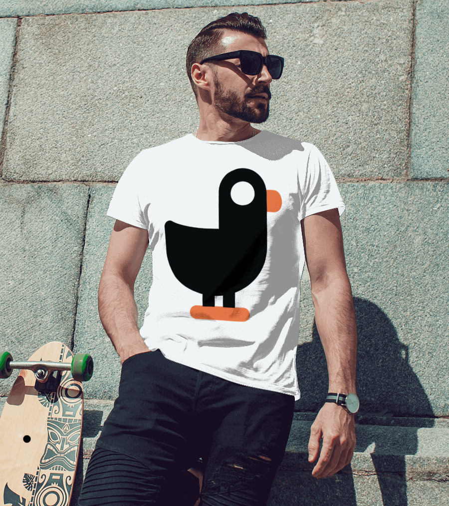 Kurzgesagt Iconic Bird Merchandise T-Shirt