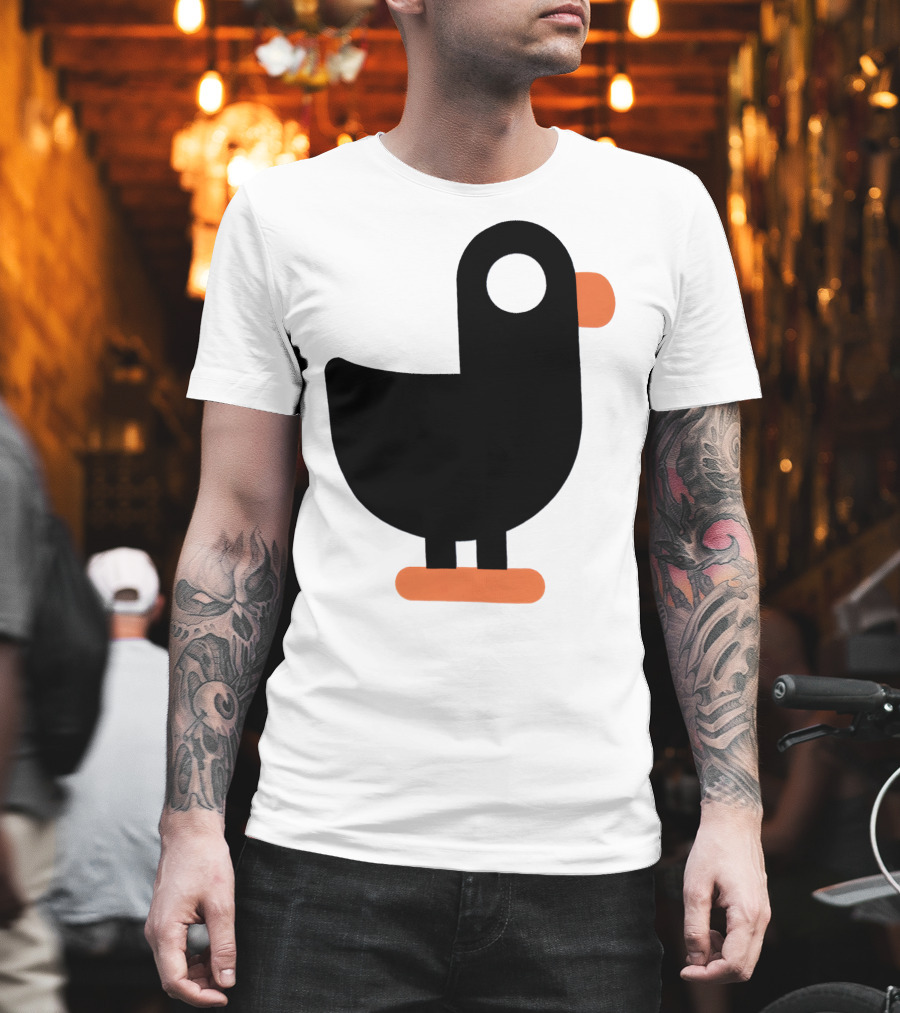 Kurzgesagt Iconic Bird Merchandise T-Shirt