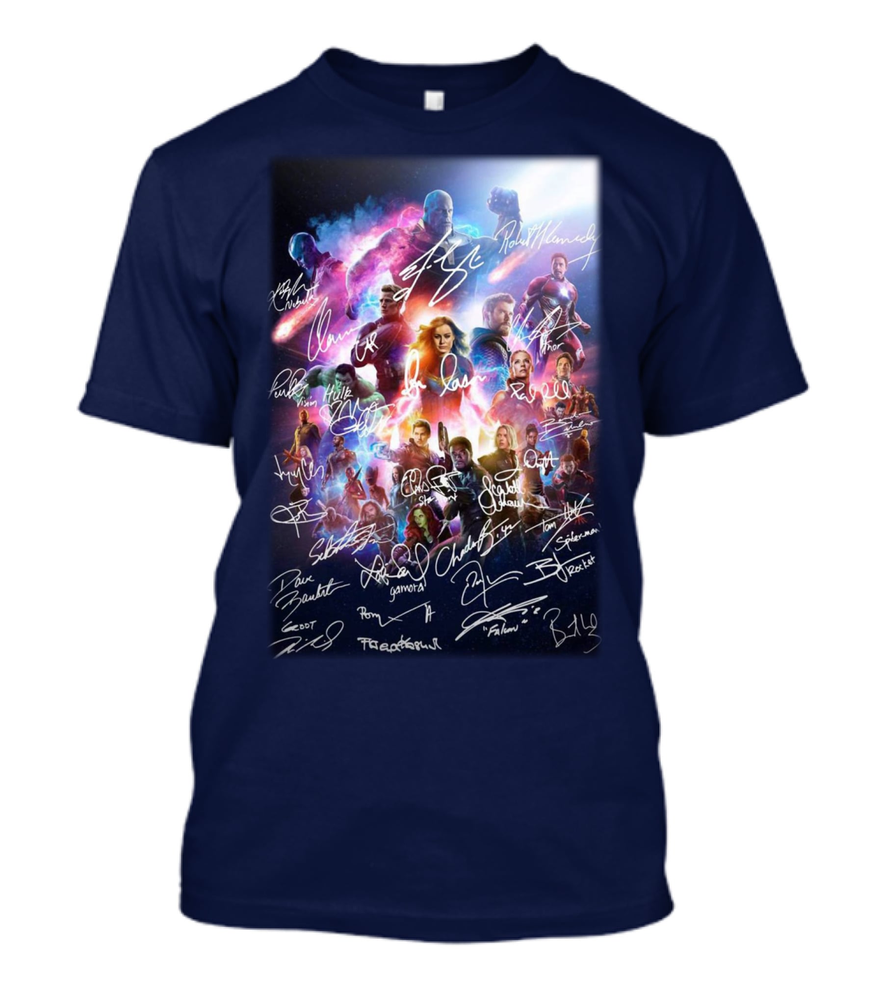 AVENGERS Marvel Cinematic Universe Cast T-Shirt