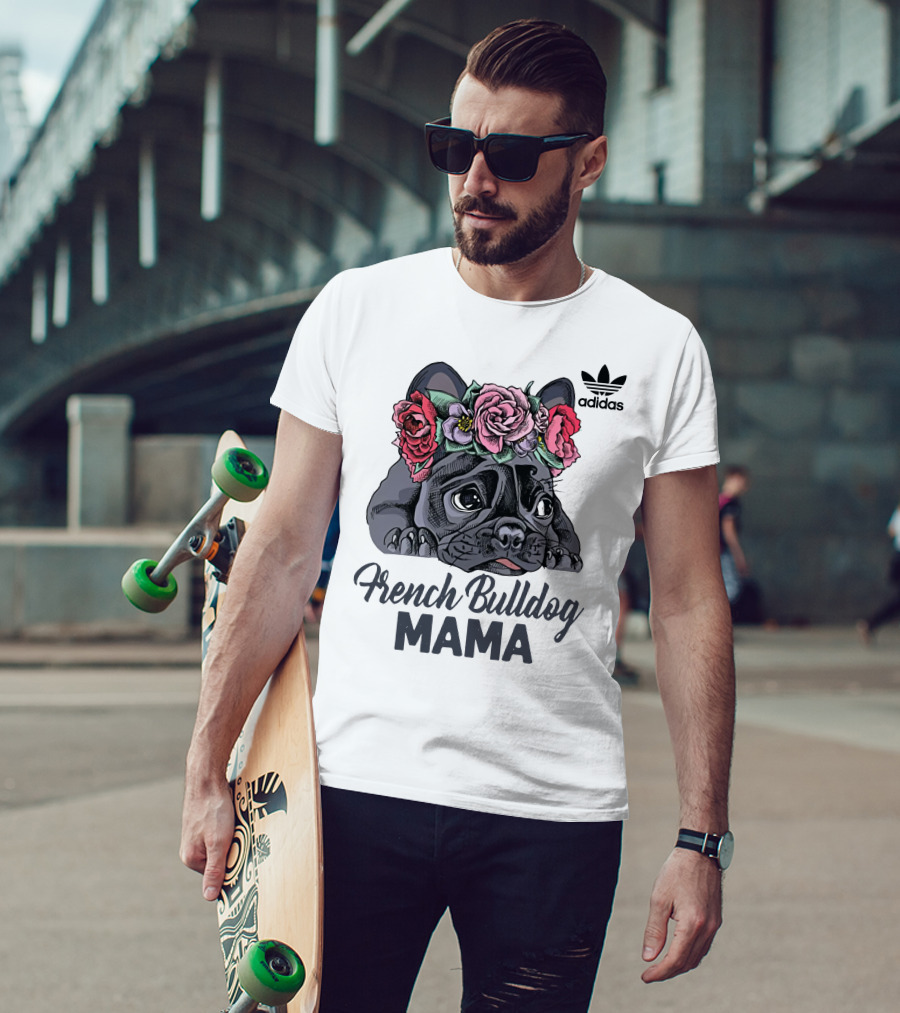 French Bulldog Mama Frenchie Puppy T-Shirt