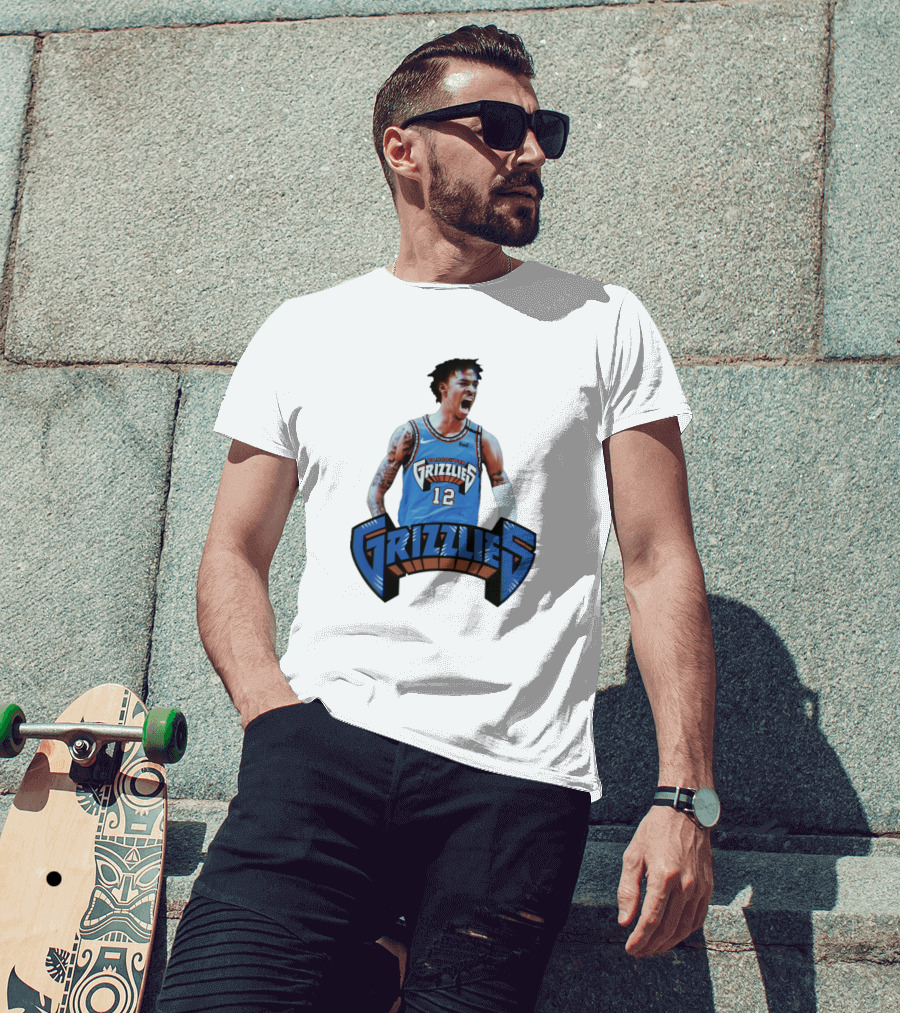 Funny Retro Feal Jamorant Grizzlies 12 Vancouver T-Shirt