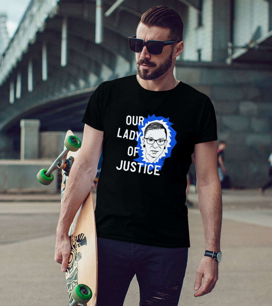 Our Lady Of Justice Ginsburg T-Shirt