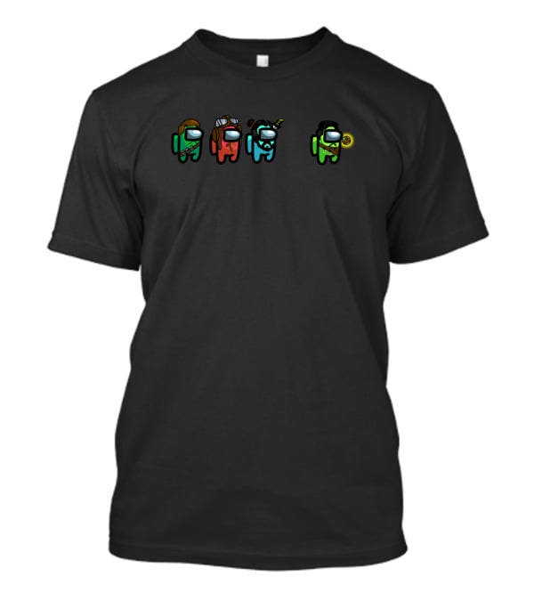 Among Us Call Of Duty Zombies Crewmates Gaming Crossover T-Shirt