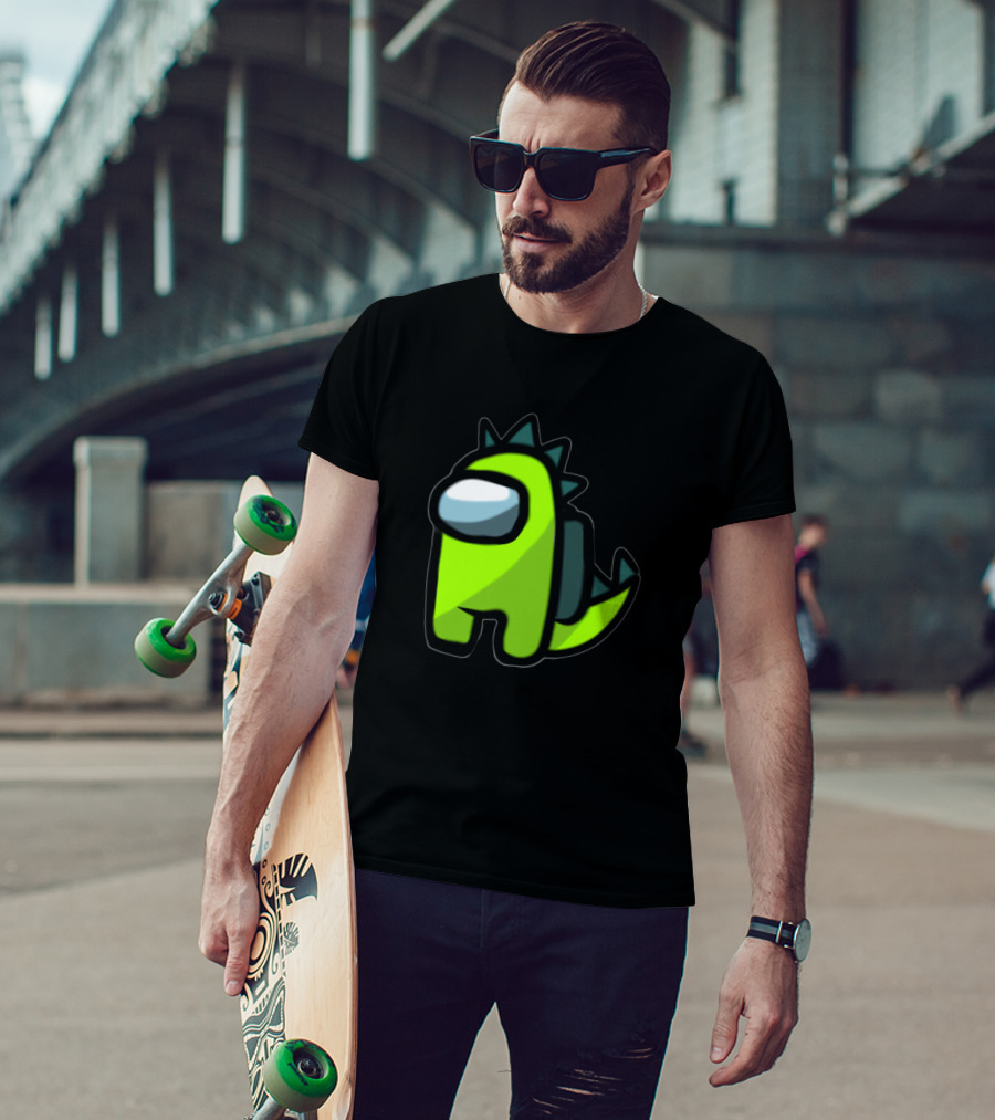 Among Us Crewmate Dinosaur Costume T-Shirt