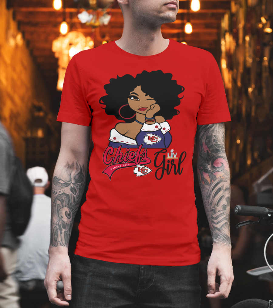 Kansas City Chiefs Girl Chiefs Kansas City Liv Girl T-Shirt