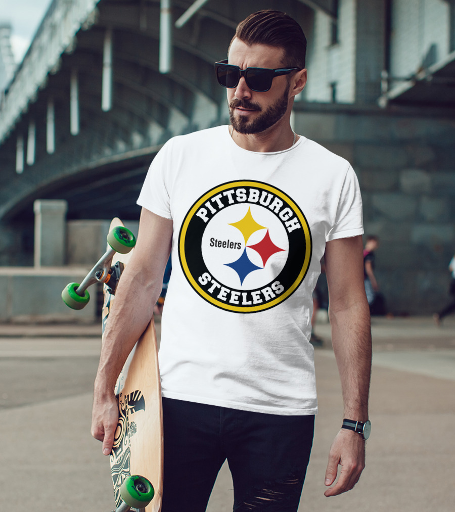 Pittsburgh Steelers Logo Circle Steelers T-Shirt