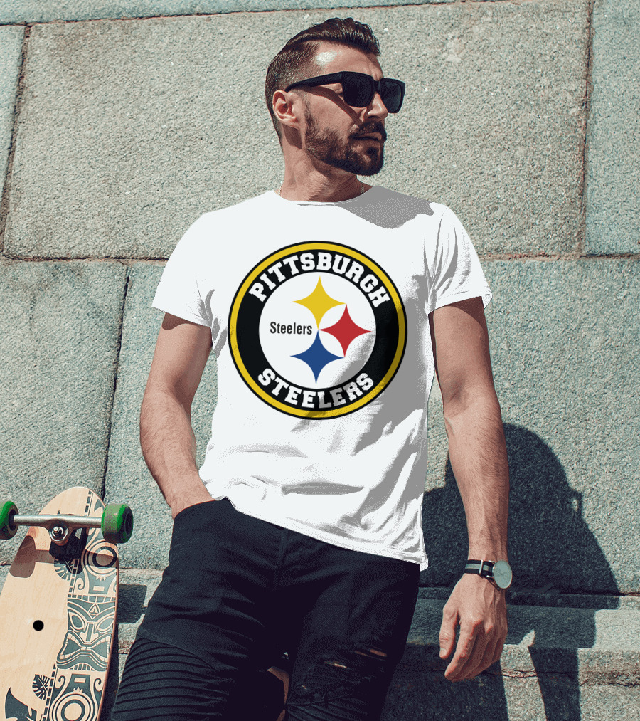 Pittsburgh Steelers Logo Circle Steelers T-Shirt