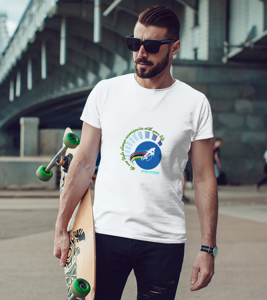 BIKE RIDER CLUB The Style Always Accompanies With Your Life T-Shirt