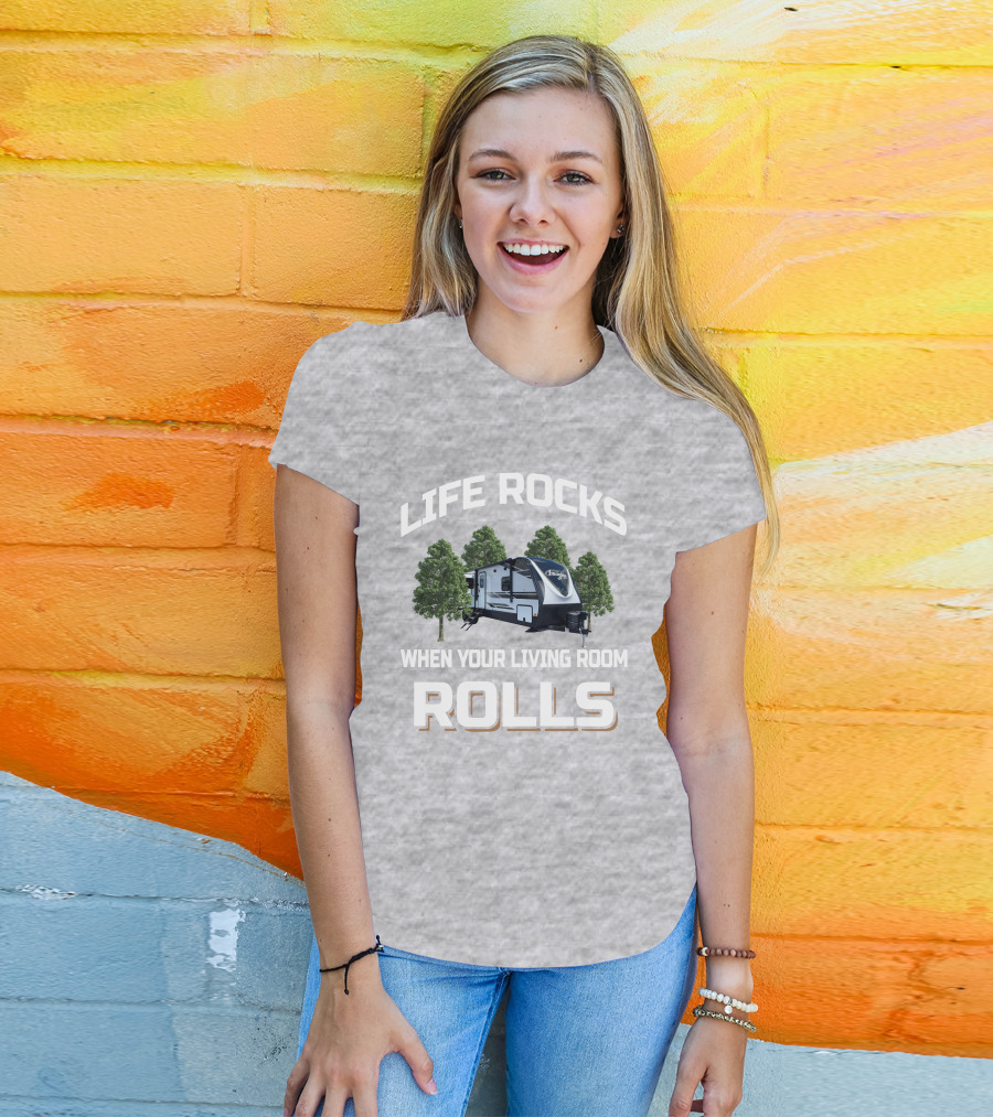 Life Rocks When Your Living Room Rolls Grand Design Imagine 3110BH T-Shirt