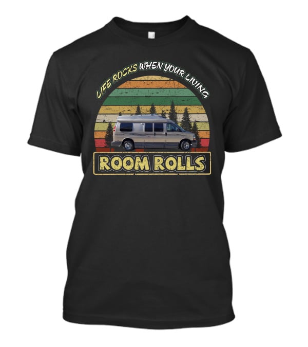 Life Rocks When Your Living Room Rolls Roadtrek 190 Popular T-Shirt