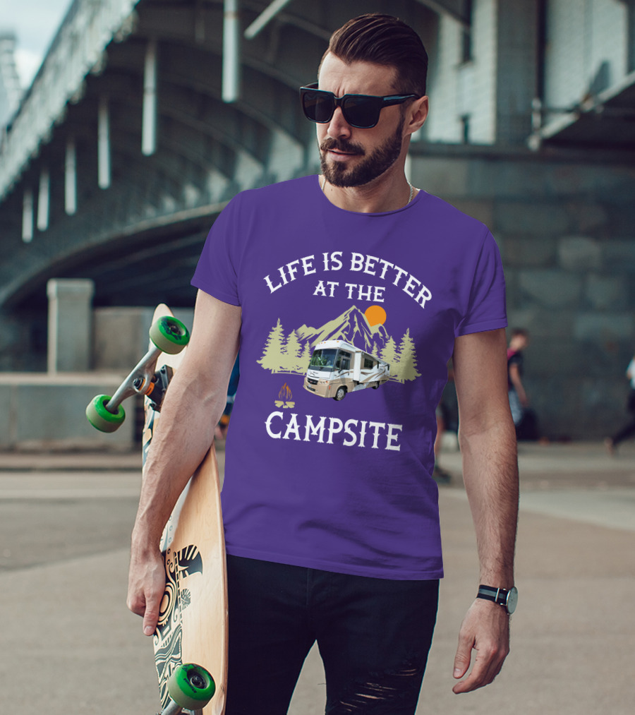 Life Is Better At The Campsite Winnebago RV Owners Group T-Shirt