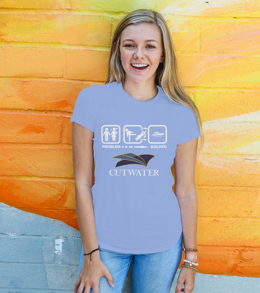 Problem Solved Cutwater Boats T-Shirt