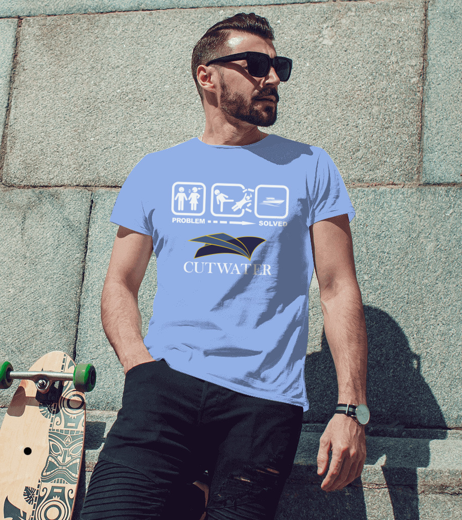 Problem Solved Cutwater Boats T-Shirt