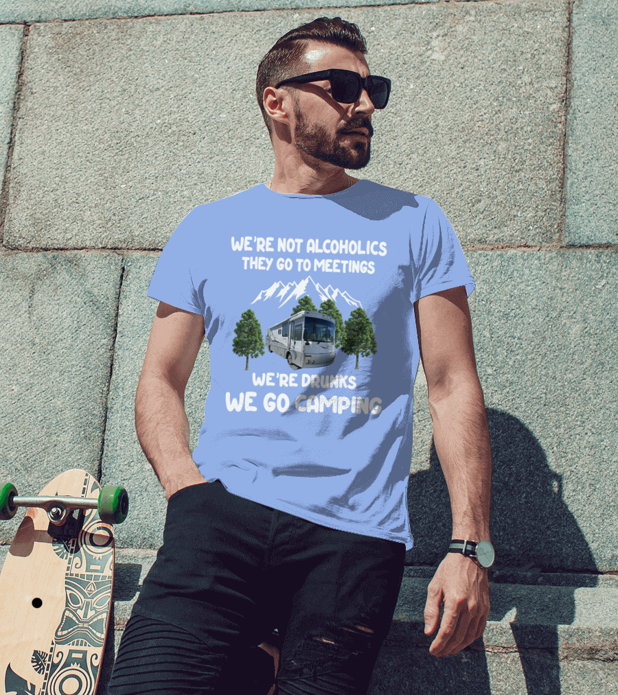 Winnebago Journey 36LD RV Among Green Trees T-Shirt