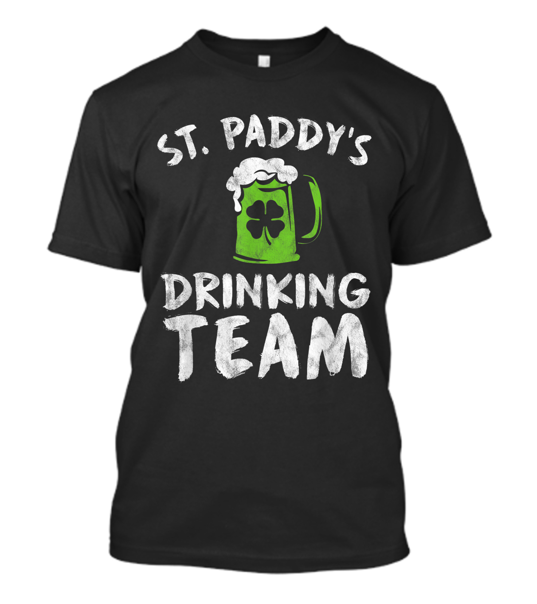 St. Paddy's Drinking Team Irish Celebration Beer Mug Shamrock T-Shirt