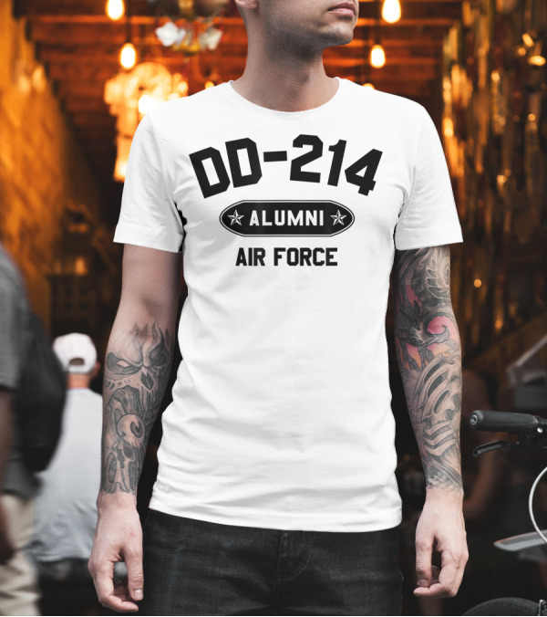 DD-214 Alumni Air Force US Military Veteran T-Shirt DD-214 Alumni Air Force US Military Veteran T-Shirt