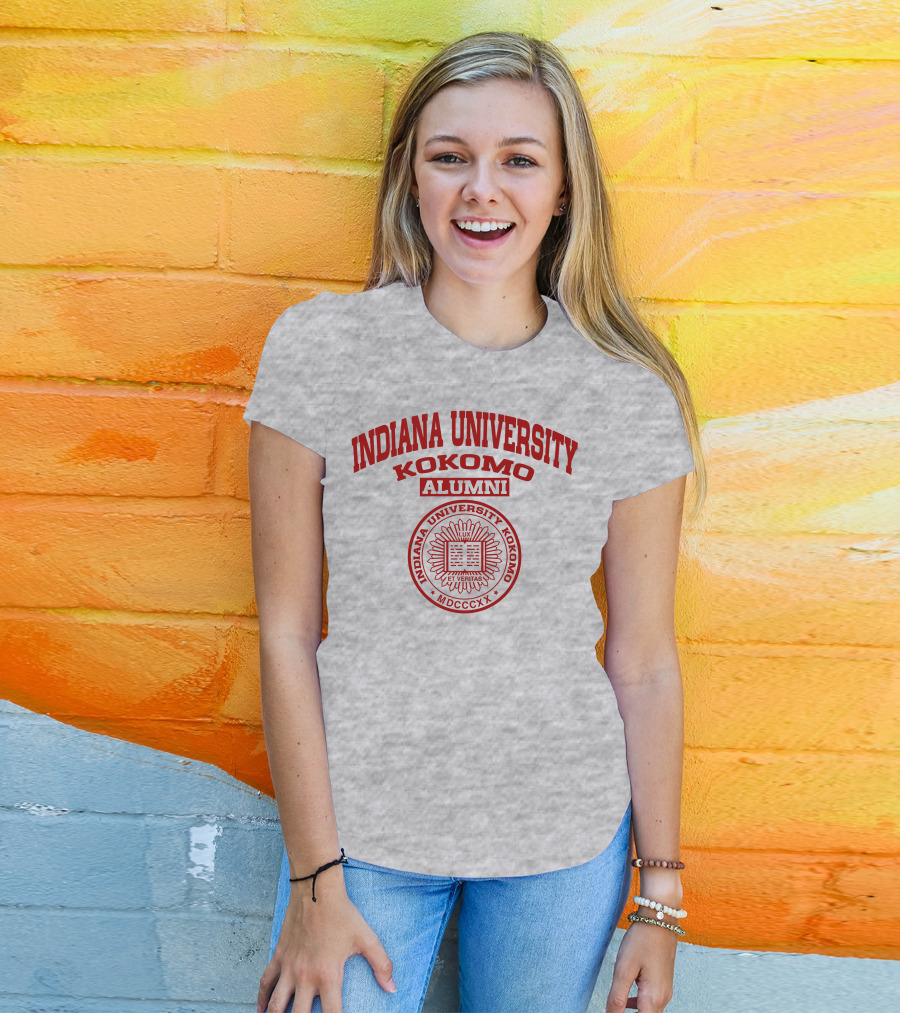 Indiana University Kokomo Alumni Seal Logo MDCCCXX T-Shirt