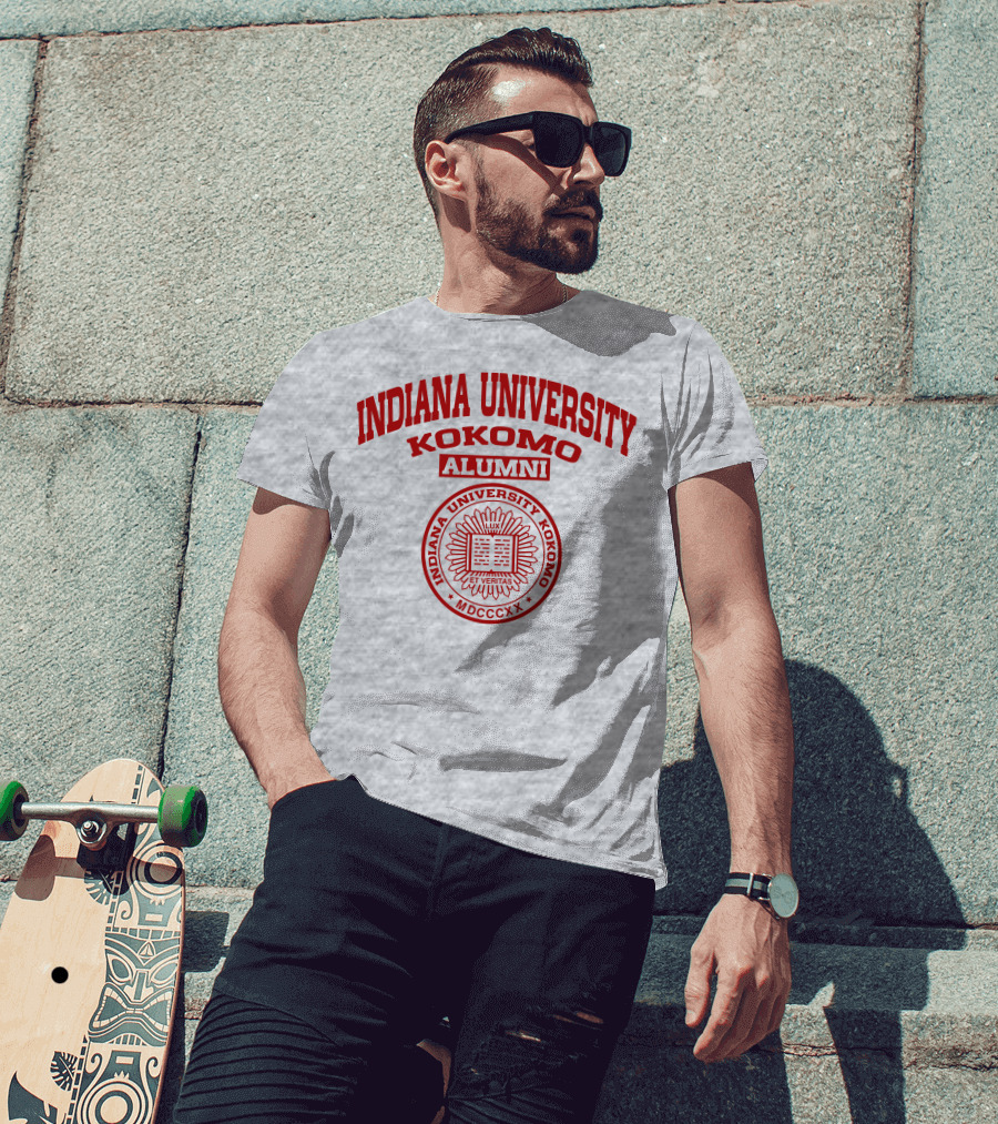 Indiana University Kokomo Alumni Seal Logo MDCCCXX T-Shirt