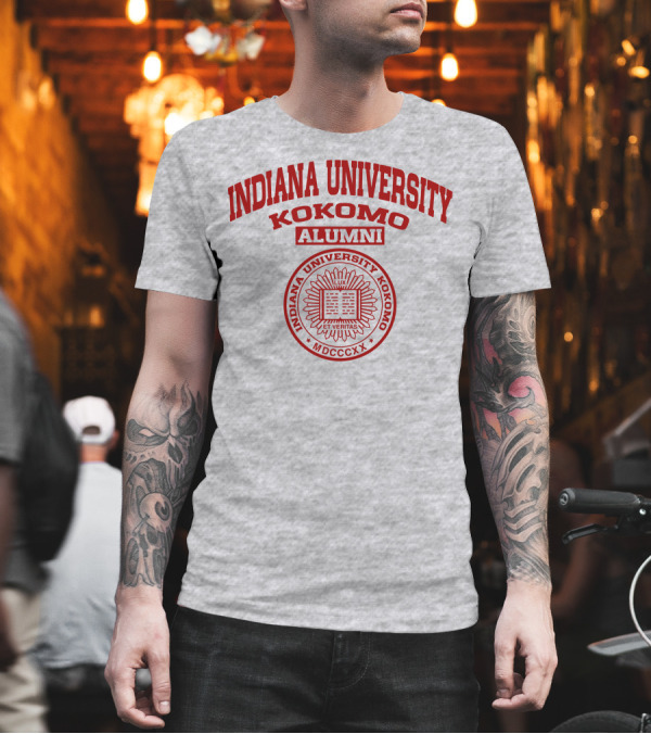 Indiana University Kokomo Alumni Seal Logo MDCCCXX T-Shirt Indiana University Kokomo Alumni Seal Logo MDCCCXX T-Shirt