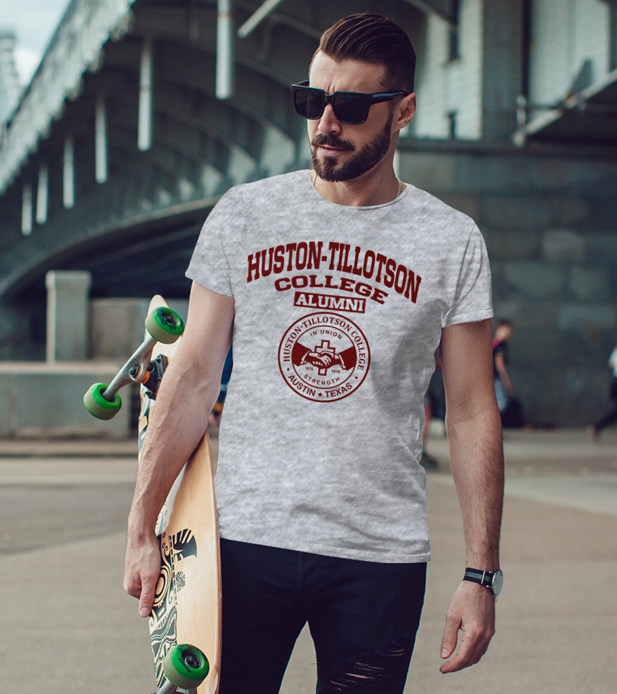 Huston Tillotson College Alumni Strength Austin Texas 1875 1876 T-Shirt