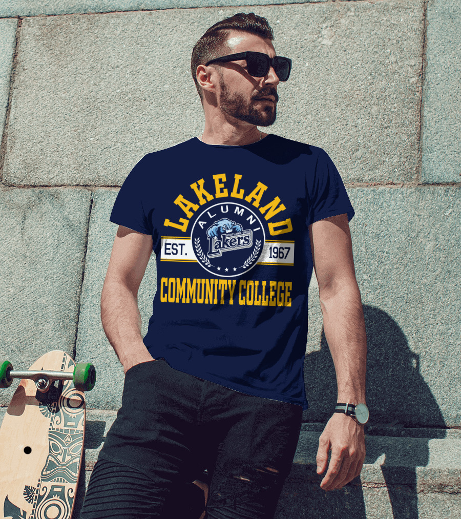 Lakeland Community College Alumni Lakers Kirtland Ohio Est. 1967 T-Shirt