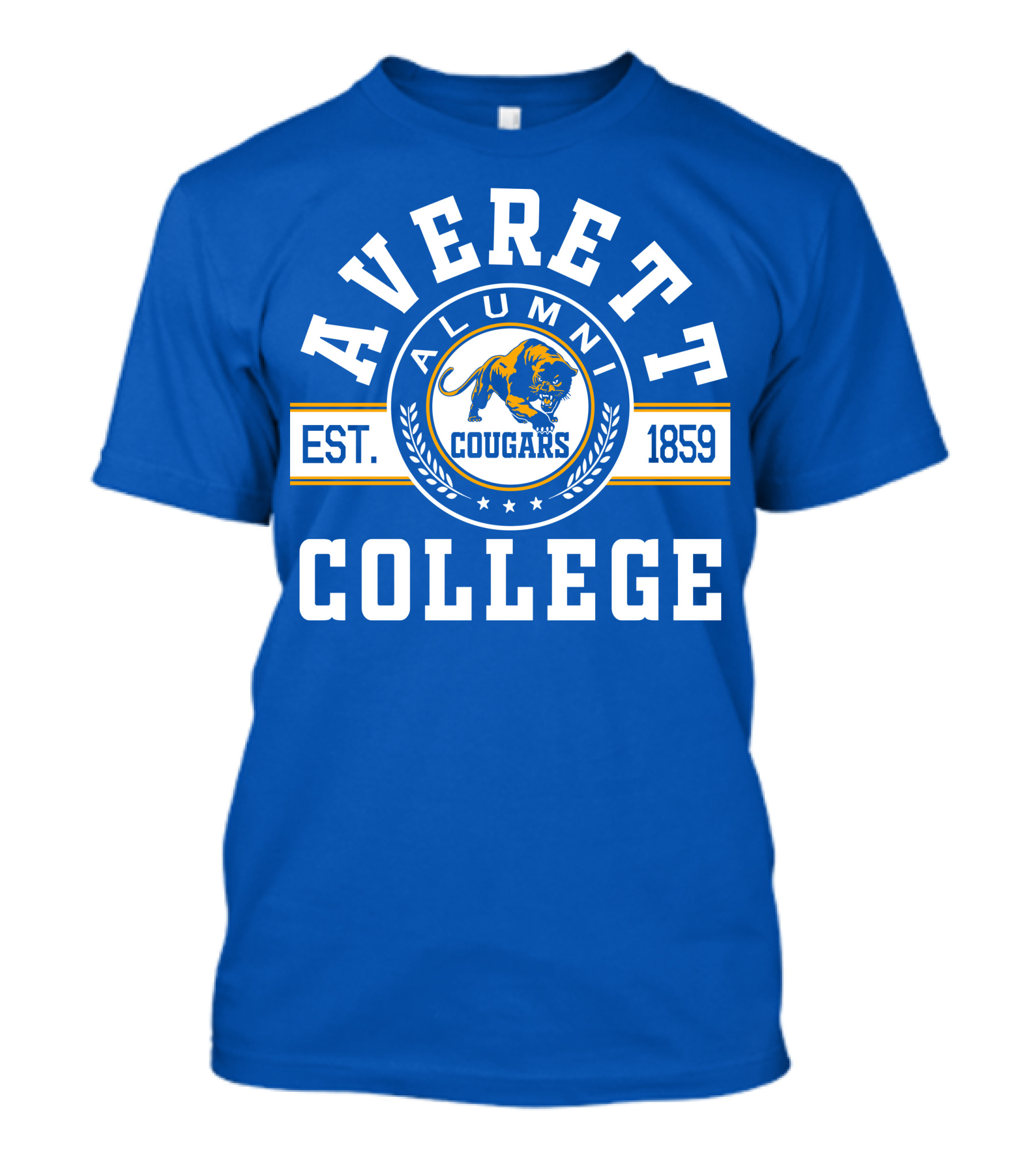 Averett College Alumni Cougars Est. 1859 T-Shirt