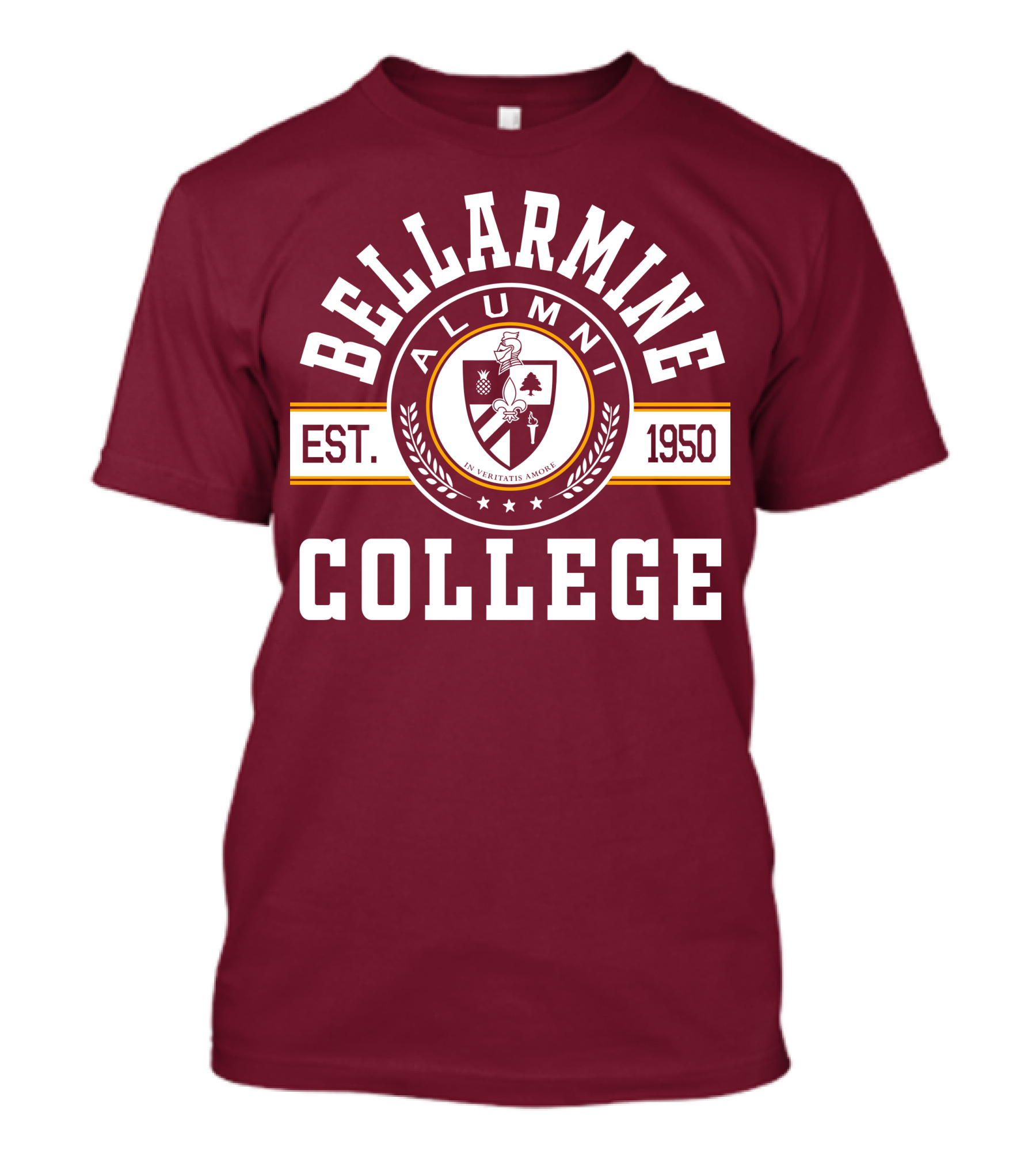 Bellarmine Alumni College Est. 1950 Crest T-Shirt