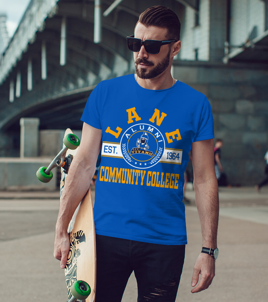Lane Community College Alumni EST 1964 LCC Titans T-Shirt
