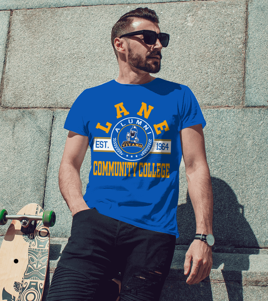 Lane Community College Alumni EST 1964 LCC Titans T-Shirt