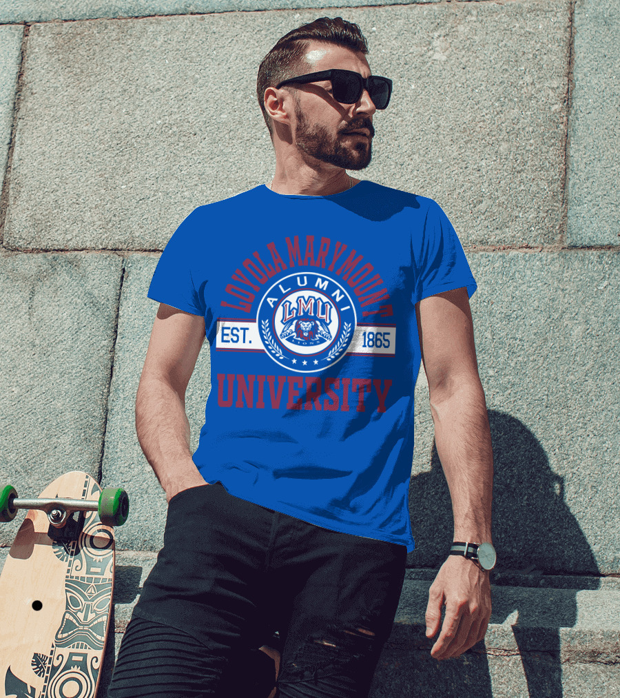 Loyola Marymount University Alumni LMU Lions Est. 1865 T-Shirt