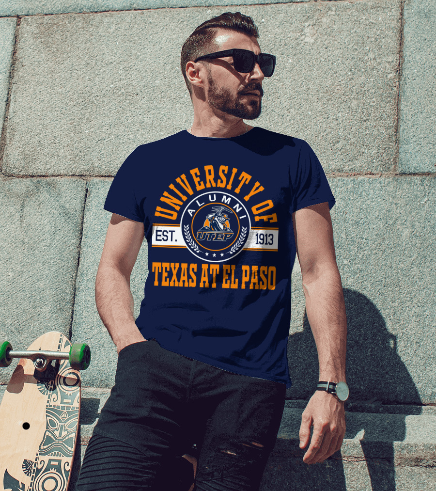 University Of Texas At El Paso UTEP Alumni Est. 1913 T-Shirt